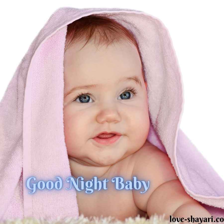 good night baby images