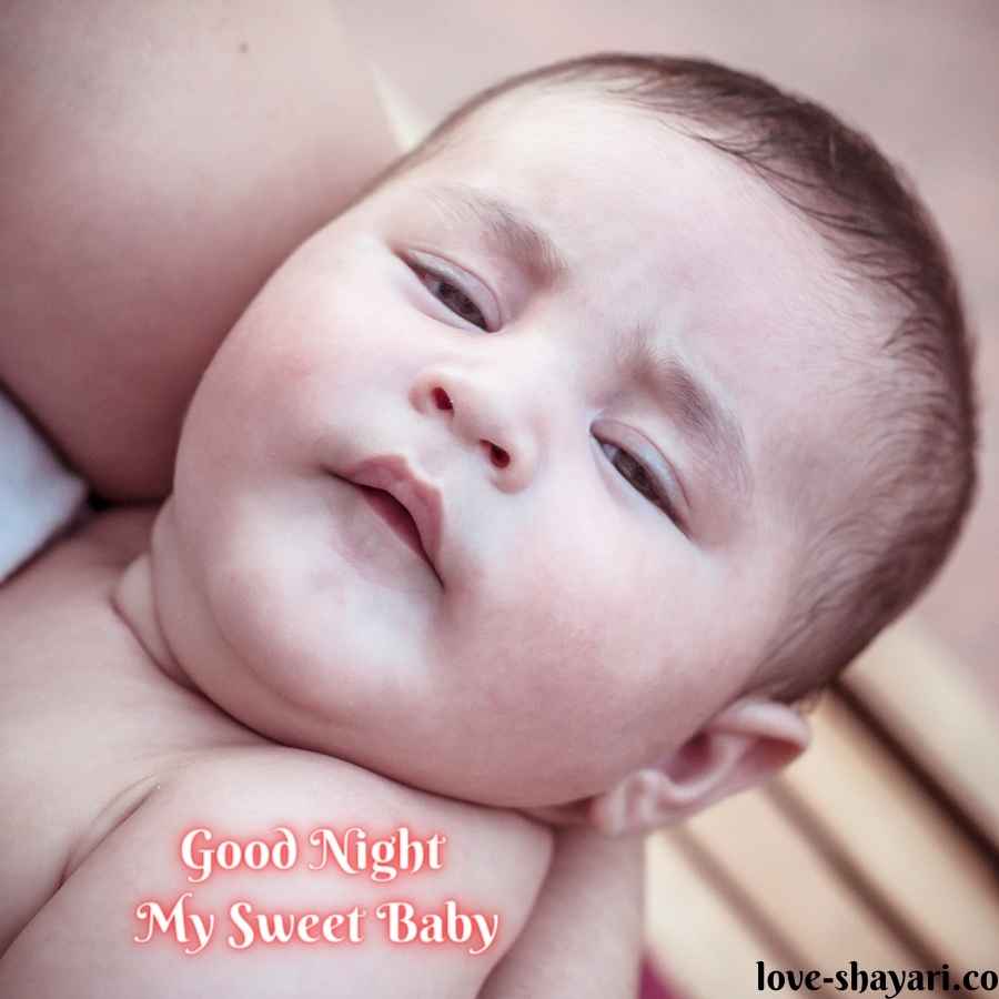 good night baby images