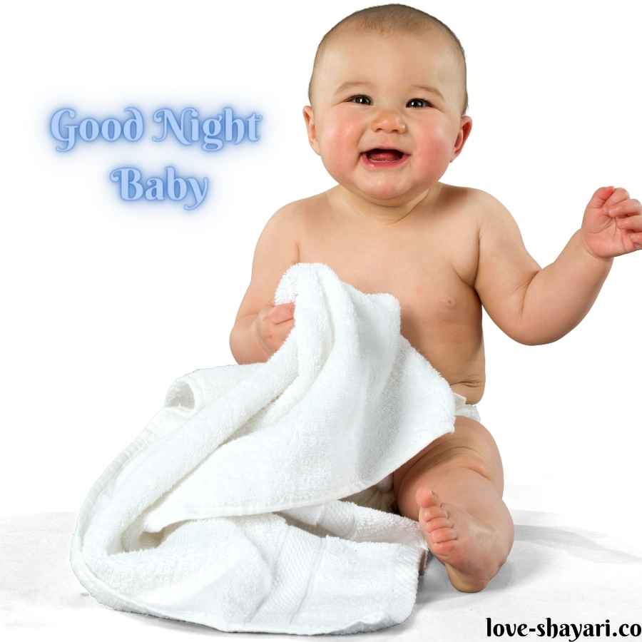 good night baby image