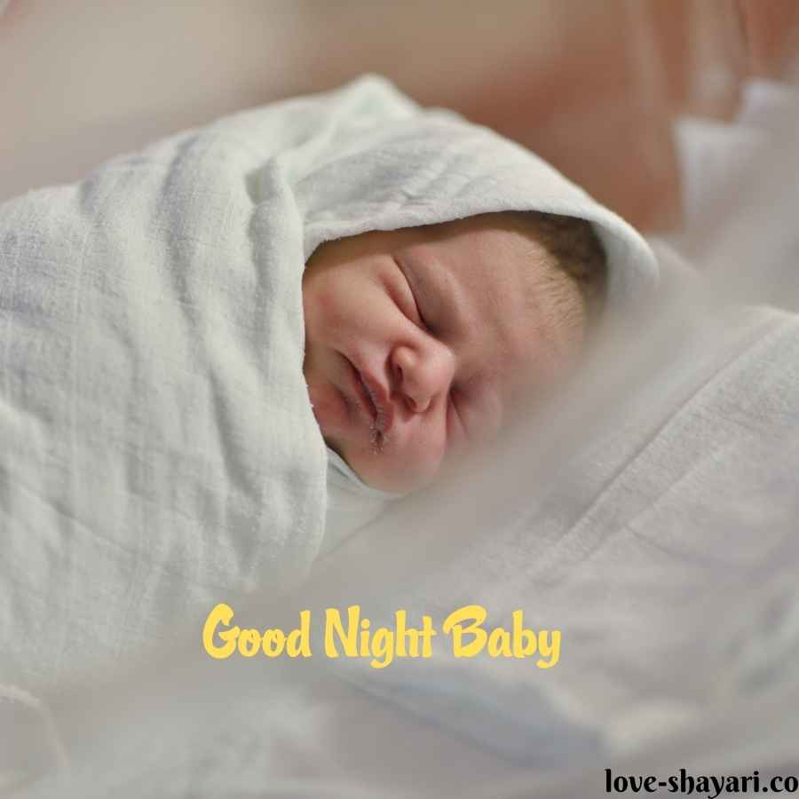 good night baby images hd