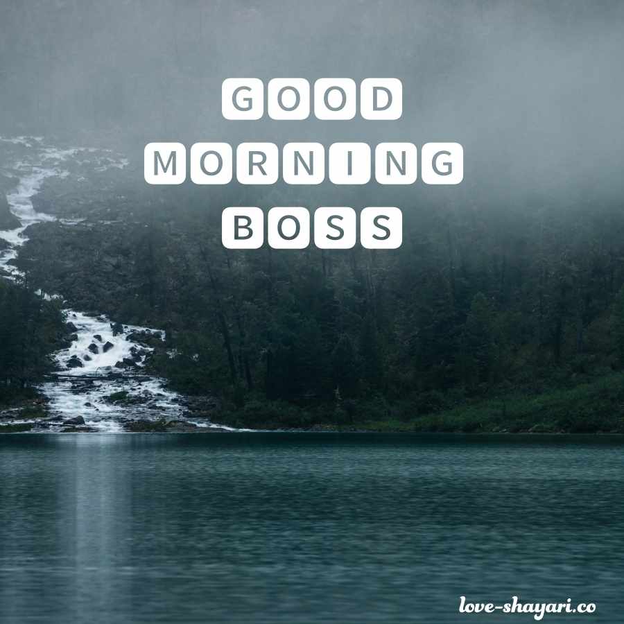 motivational good morning for boss