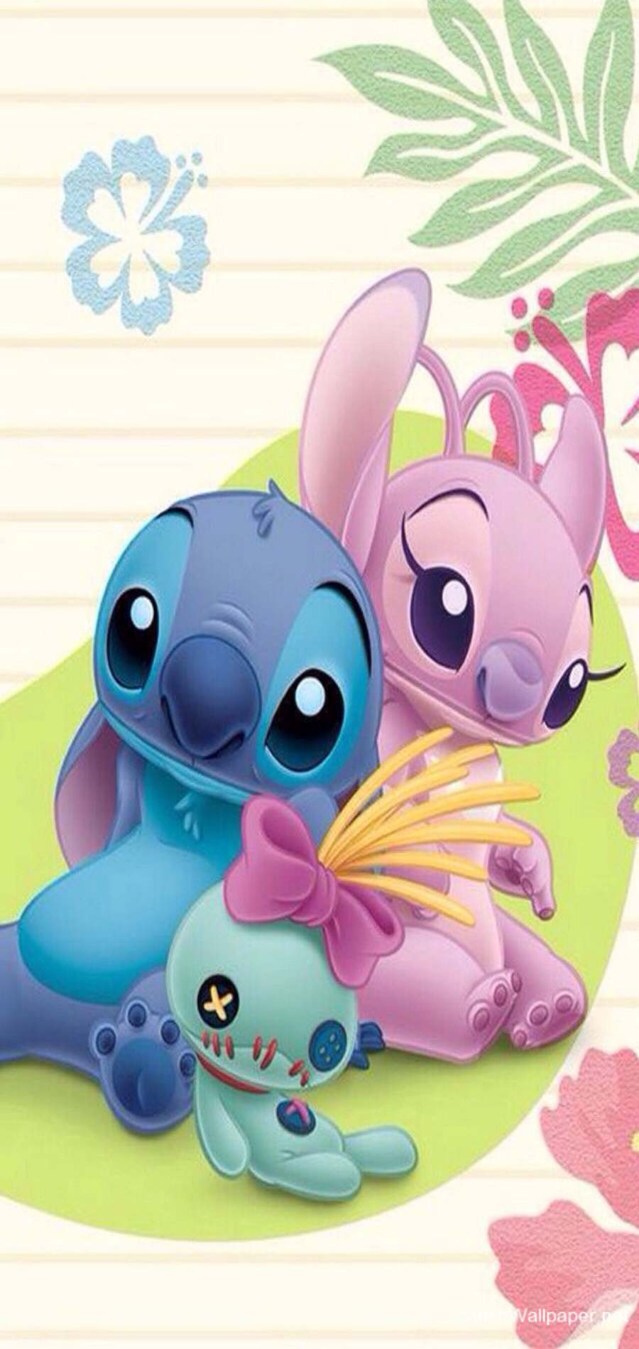 cute wallpapers stitch pink