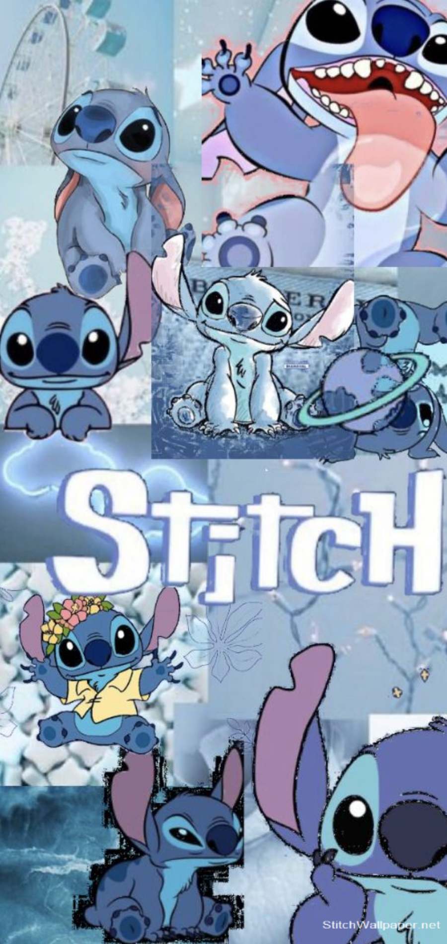 cute stitch wallpaper aesthetic
