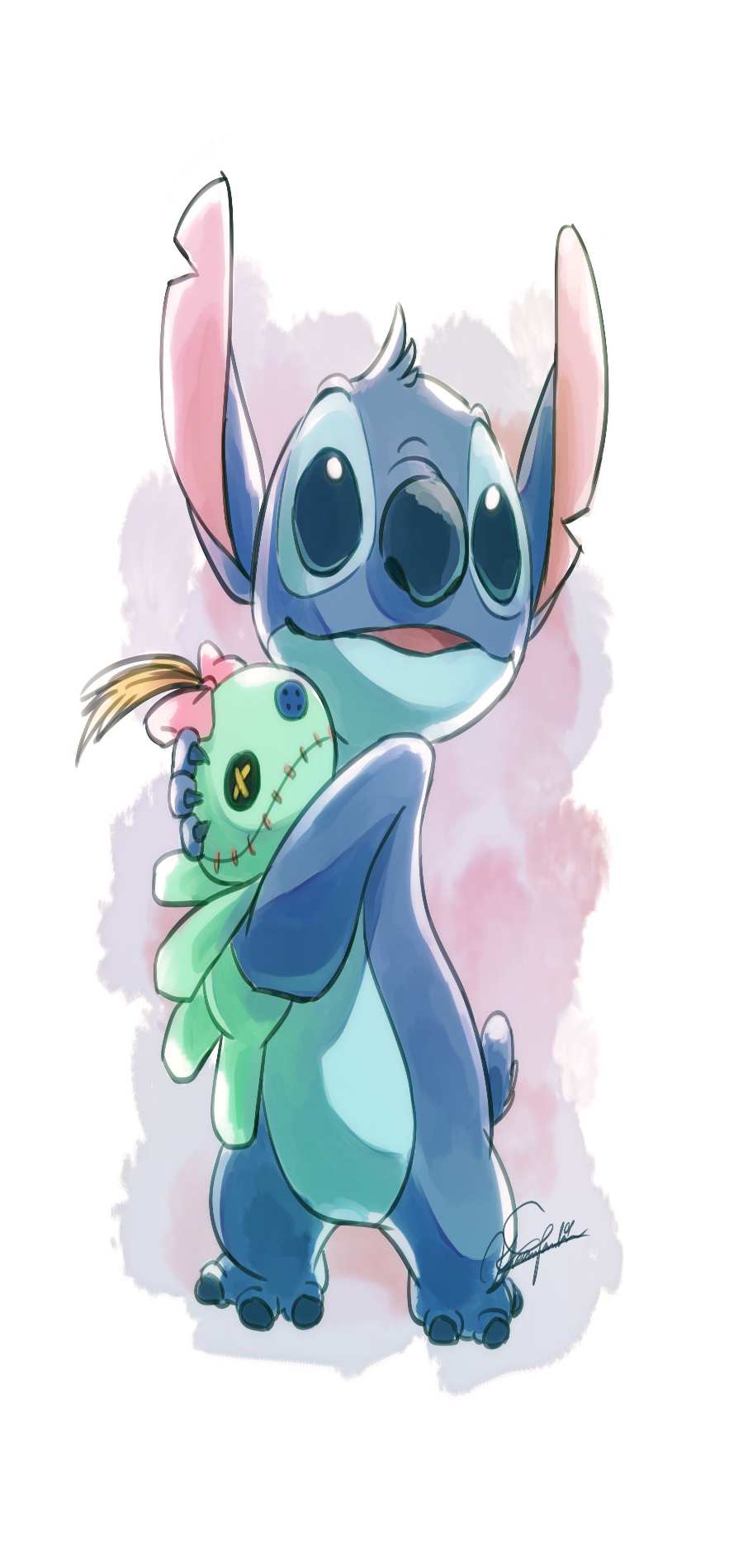 stitch wallpapers cute