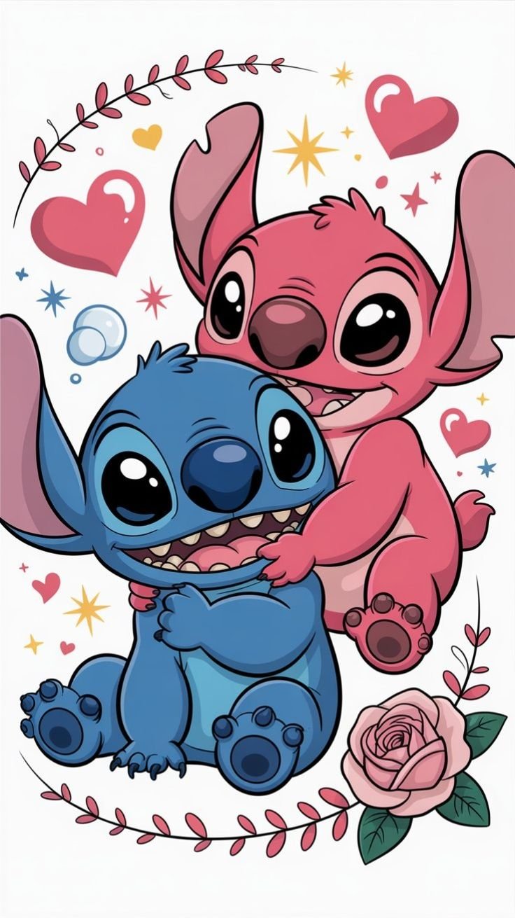 Cute Adorable Stitch Wallpaper
