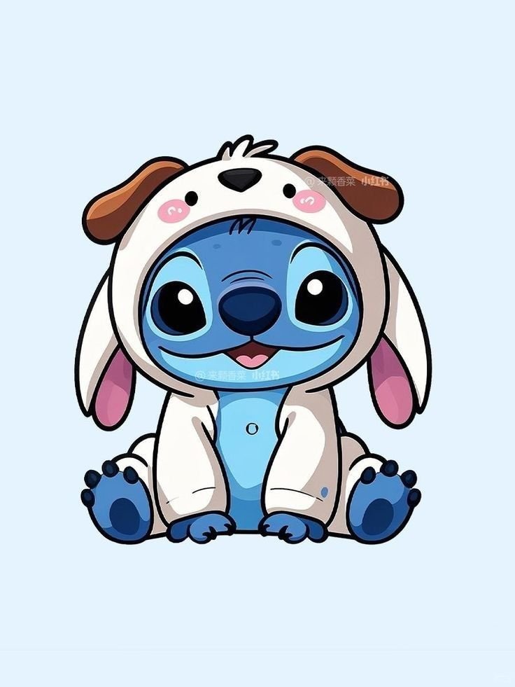 Cute Adorable Stitch Wallpaper