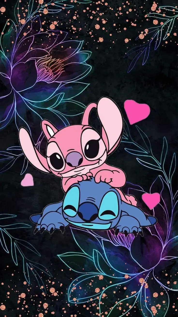 lilo and stitch wallpaper matching