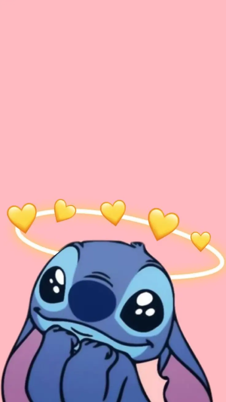 pink lilo and stitch wallpaper for kids