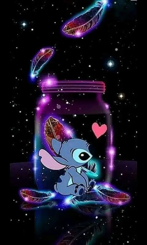 pink stitch wallpaper d
