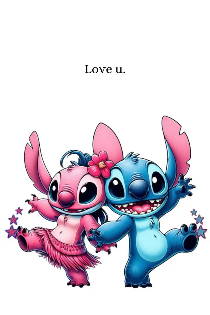 stitch matching pfp gif