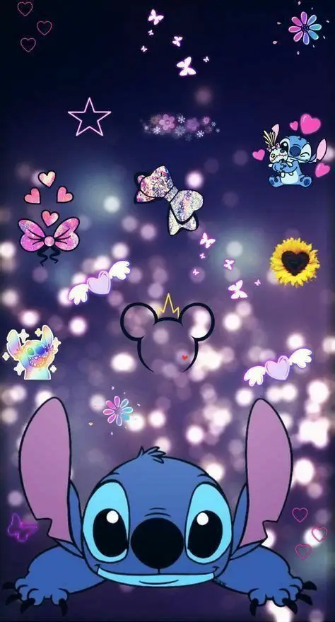 stitch wallpaper d gif cute